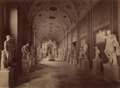 Hall of Statue, 1850-60-tallet. av James Anderson