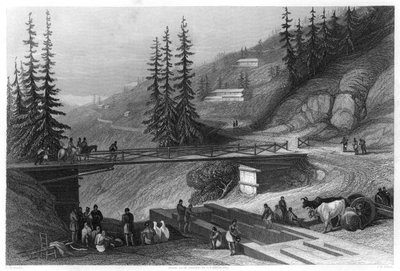 Simla, India, c1860. av James B. Allen