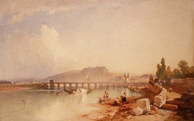 Coblenz og Ehrenbreitstein av James Baker Pyne