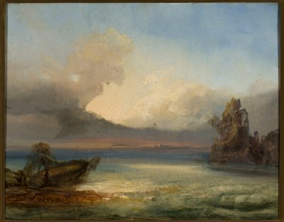 Maritimt landskap av James Baker Pyne