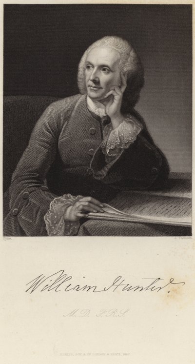 Portrett av William Hunter av James Baker Pyne