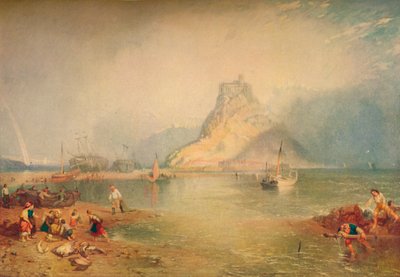 St. Michaels Mount, ca 1830-tallet, 1920. av James Baker Pyne