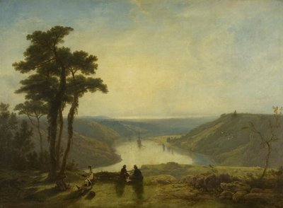Utsikt over Avon fra Durdham Down av James Baker Pyne