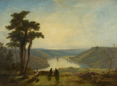 Utsikt over Avon fra Durdham Down av James Baker Pyne