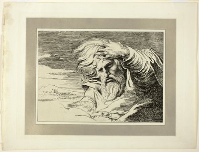 Eastern Patriarch, fra den første utgaven av Specimens of Polyautography av James Barry