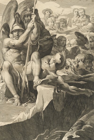 Englevaktene, ca. 1802. av James Barry