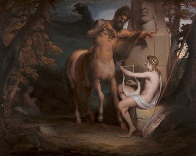 The Education of Achilles [1772, Royal Academy of Arts, London, utstillingskatalog] av James Barry