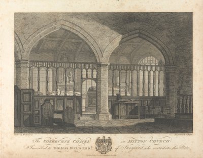 Sherburne Chapel i Mitton Church av James Basire