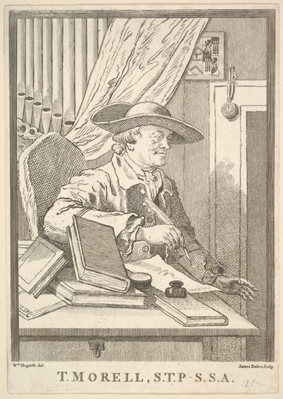 Thomas Morell, S.T.P.- S.S.A., februar 1762. av James Basire I