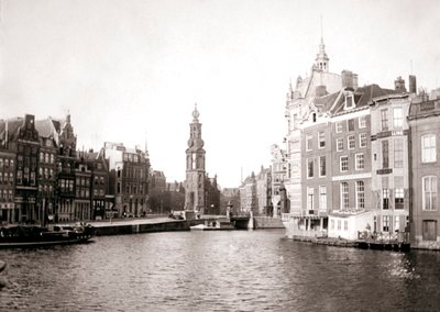 Kanal, Amsterdam, 1898. av James Batkin