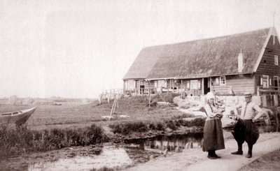 Innbyggere på Marken Island, Nederland, 1898. av James Batkin
