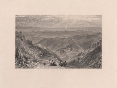 Mussooree og Dhoon fra Landour av James Baylis Allen