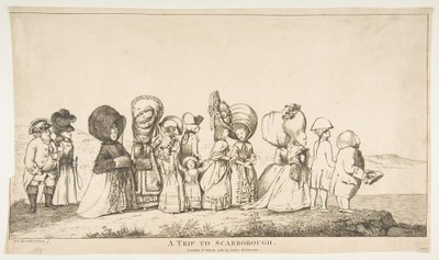 En tur til Scarborough, 3. mars 1783. av James Bretherton