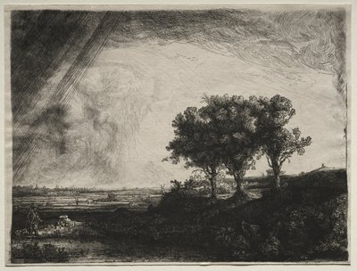 De tre trærne, ca. 1770-1844. av James Bretherton
