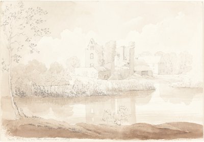 Castle Rheban ved elven Barrow, Athy av James Bulwer