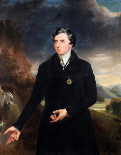 Portrett av far Theobald Mathew, ca. 1840 av James Butler Brenan