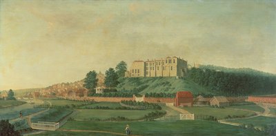 Arundel slott fra øst, ca. 1770 av James Canter