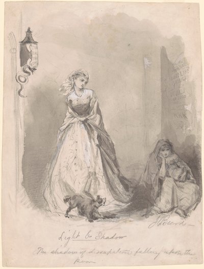 Light and Shadow: The Shadows of Dissipation Falling upon the Poor av James Carter Beard