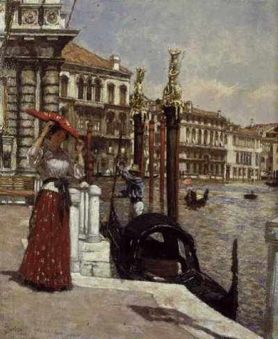 På Canal Grande, Venezia av James Charles