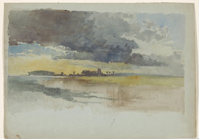 Utsikt over Gillingham Church, Kent av James Chisholm Gooden