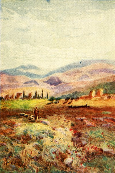 Ruinene av Sardes - åpenbaringer. iii. 1., c1924. Skapere: James Clark, Henry A Harper. av James Clark and Henry A Harper