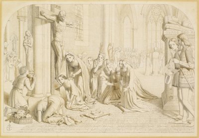 En hendelse i livet til St. Elizabeth av Ungarn av James Collinson