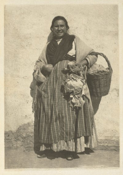 Kameraarbeid: A Gypsy - Granada, 1914. av James Craig Annan
