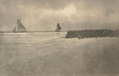 Kameraarbeid: On a Dutch Shore, 1904. av James Craig Annan