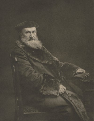 Kameraarbeid: Prof. John Young, ved Glasgow University, 1904. av James Craig Annan