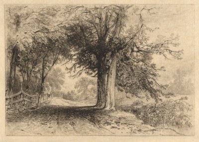 A Farm Lane, januar 1887, opus 2 av James David Smillie