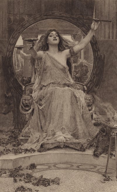 Circe (gravering) av James Dobie