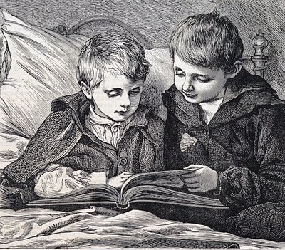 illustrasjon som viser brødre av James Dromgole Linton
