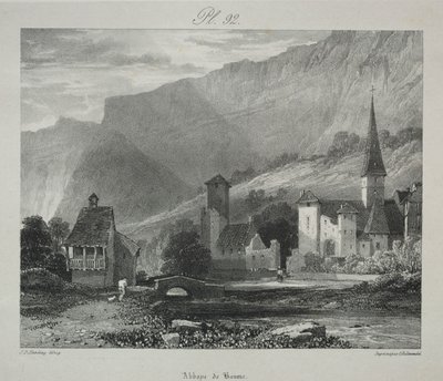 En serie med emner fra verkene til den avdøde R. P. Bonington: En studie fra naturen ..., 1829. av James Duffield Harding