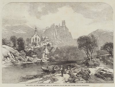 Beilstein, ved Mosel av James Duffield Harding