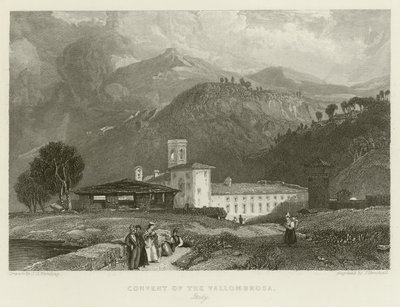 Klosteret i Vallombrosa av James Duffield Harding