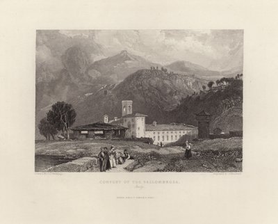 Klosteret i Vallombrosa av James Duffield Harding
