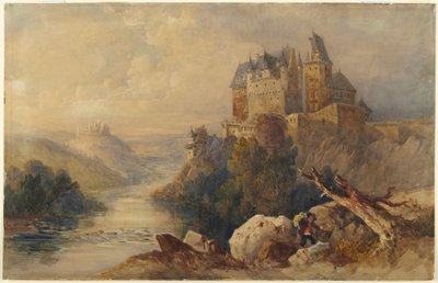 Tidlig morgen ved Mosel av James Duffield Harding