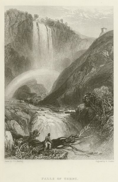 Falls of Terni av James Duffield Harding