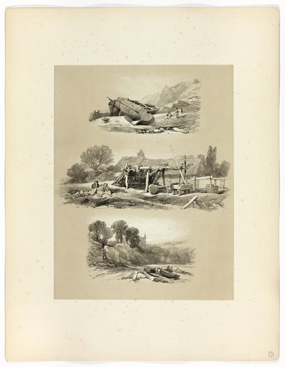 Mumbles, fra Picturesque Selections av James Duffield Harding
