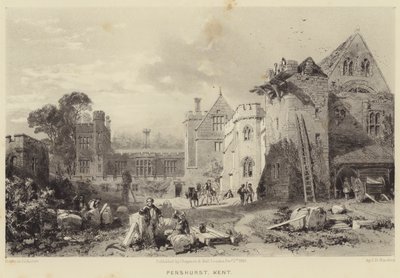 Penshurst, Kent av James Duffield Harding