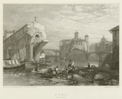 Roma, Ponte Rotti av James Duffield Harding