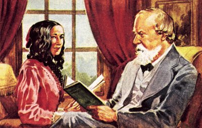 Robert Browning og Elizabeth Barrett Browning av James Edwin McConnell