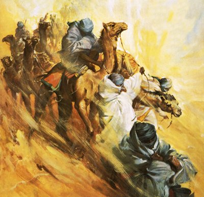 Rosita Forbes legger ut for å finne den halvmytiske festningen Kufra av James Edwin McConnell