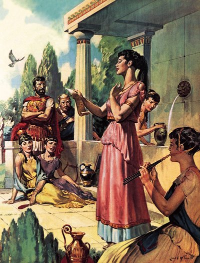 Sappho – den øverste kvinnelige poeten av James Edwin McConnell