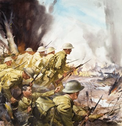 Slaktingen ved Somme av James Edwin McConnell