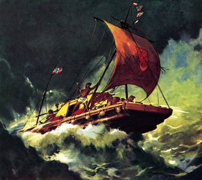 Kon-Tiki-reisen av James Edwin McConnell