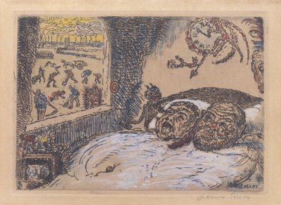 tiltrådte av James Ensor