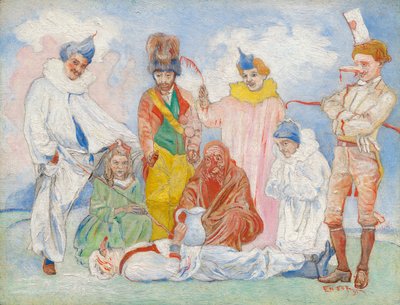 Dåp av masker, 1891. av James Ensor