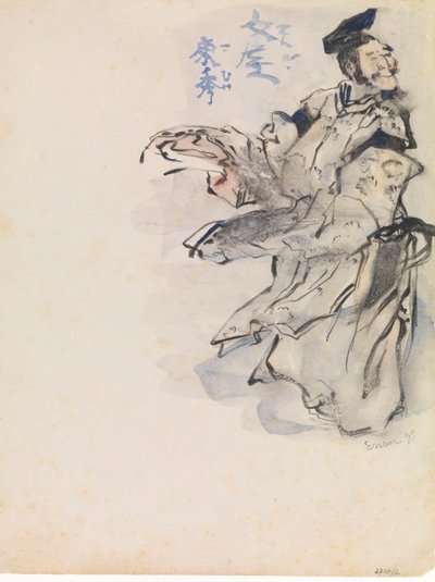 Chinoiserie, en mann av James Ensor