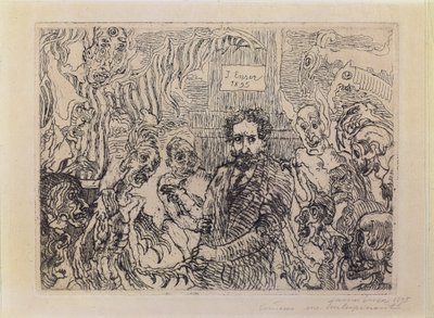 Demoner som erter meg av James Ensor